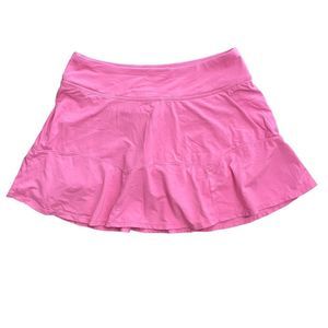 Lilly Pulitzer Luxletic Corinne Skirt Skort Pink Tennis Pickleball Sz XS